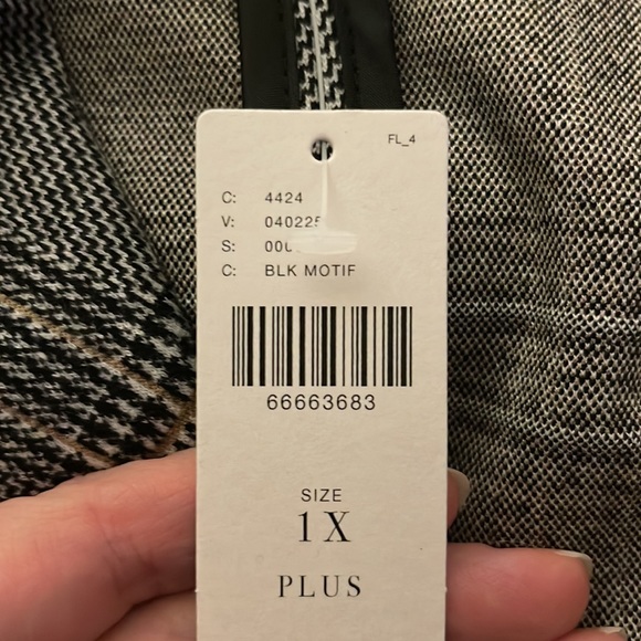 Anthropologie Avec Les Filles Longline Plaid Blazer - Picture 13 of 13